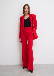 Red Suit Trousers 