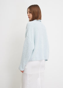 02.02 BLUE PULLOVER SWEATER