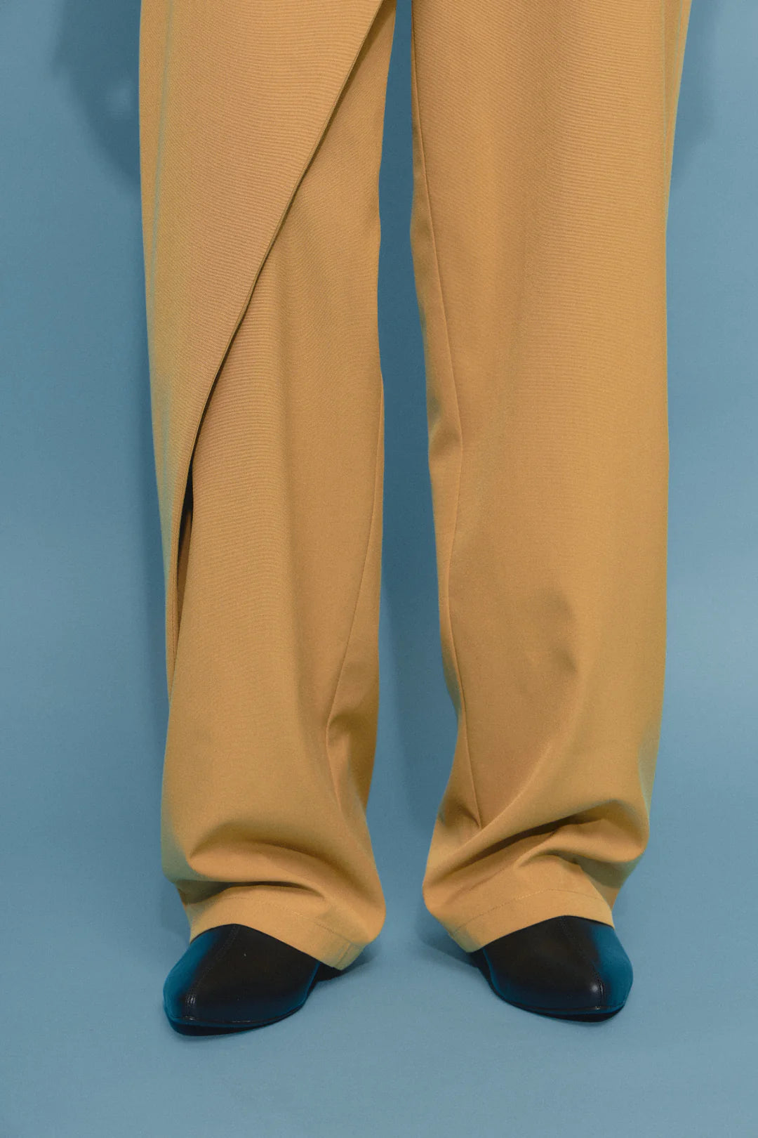 SELERA WOOL MUSTARD TROUSERS