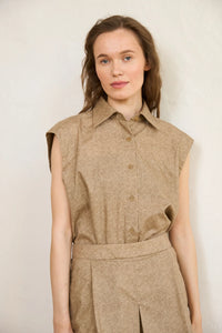 SELERA WRAPOVER LAYERED SHORTS