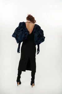 KAFIZOVA PUFF SLEEVES DRESS Clair de Lune