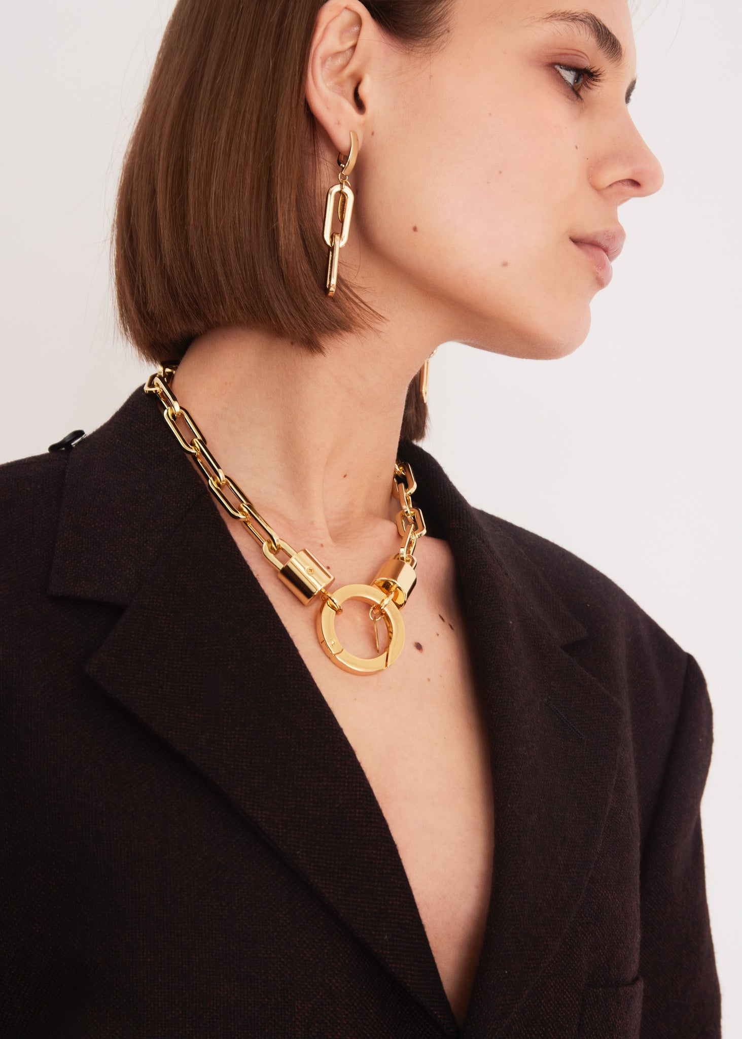 GOLD CHAIN NECKLACE | STATEMENT JEWELLERY