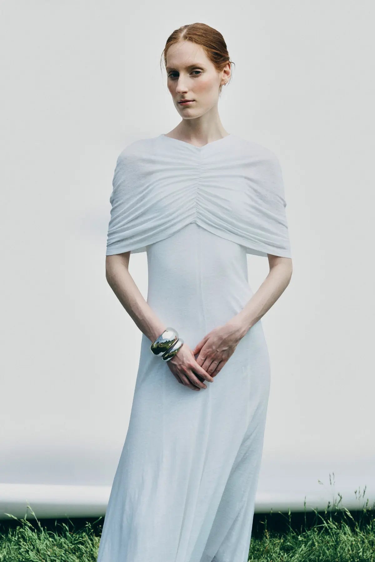 KAFIZOVA BELLA DRAPED MAXI DRESS
