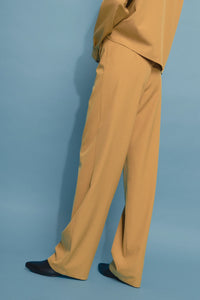 SELERA WOOL MUSTARD TROUSERS