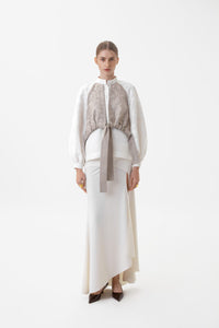 GAPTUVALNYA YAVORIVSKYI DYVOTSIVIT BLOUSE WITH KEPTERYK LIGHT ORNAMENT