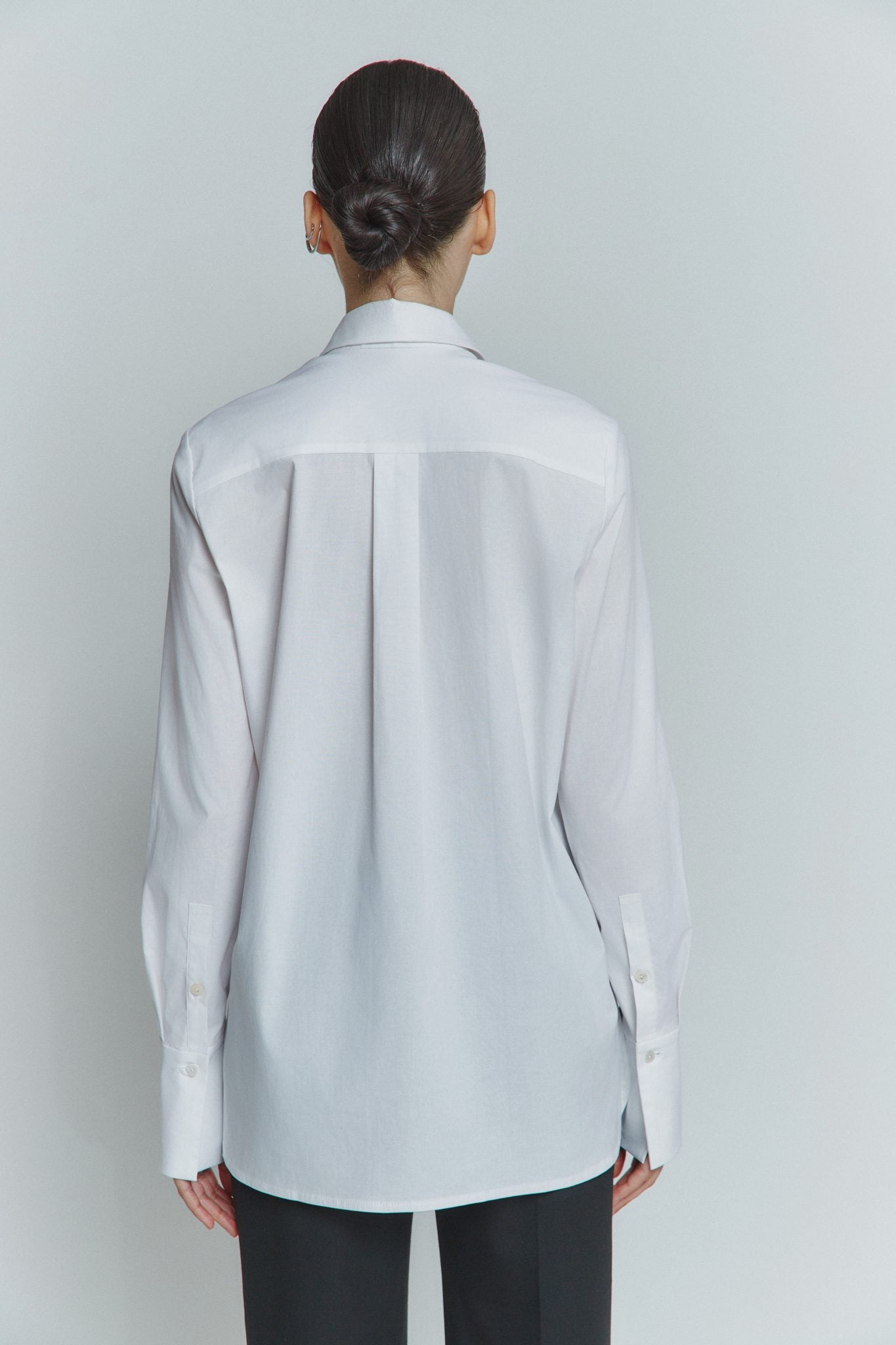 MORANDI WHITE CLASSIC SHIRT