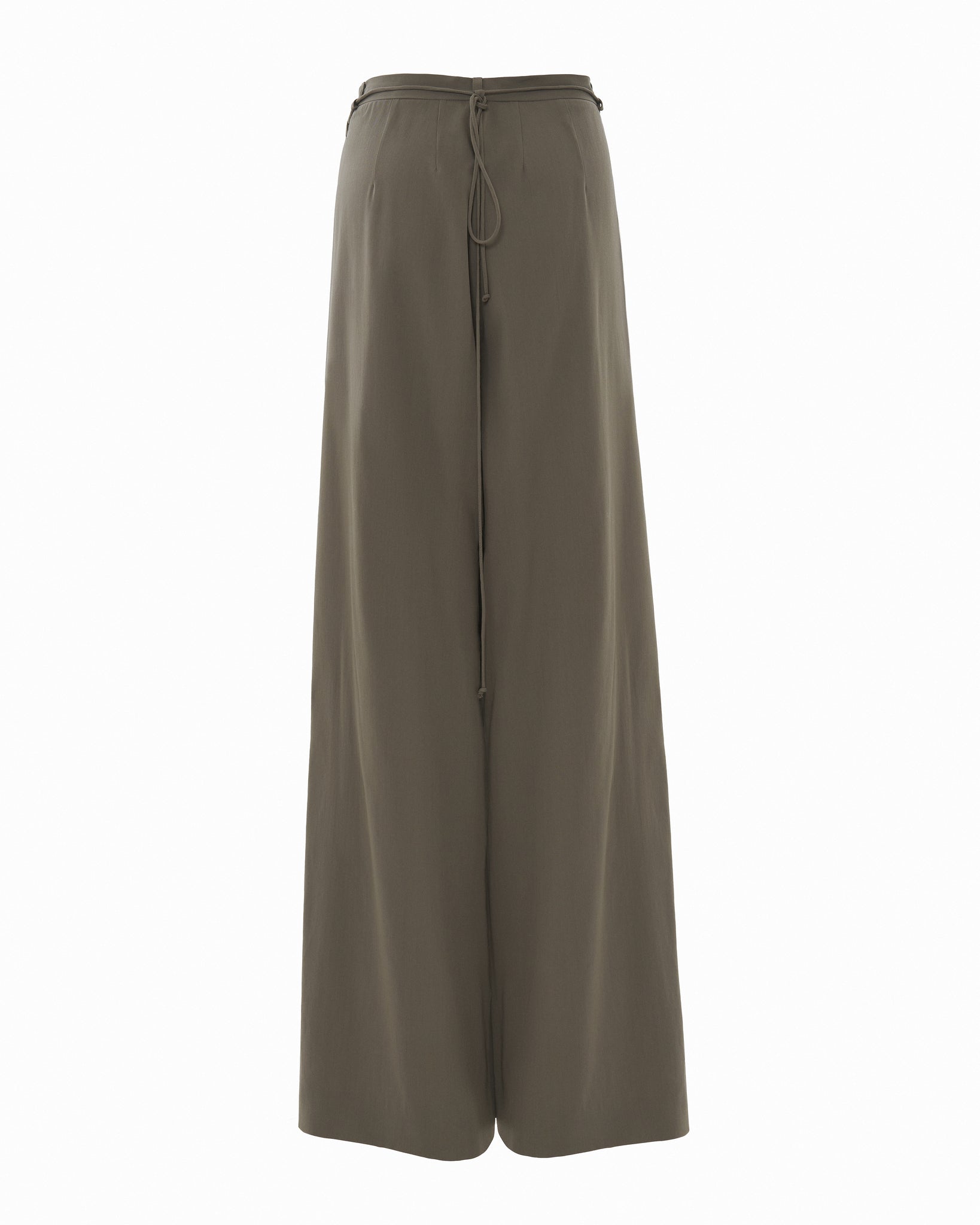 ETERNAL OLIVE WIDE TROUSERS