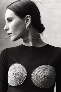KAFIZOVA CROCHET BRA BODYSUIT STRAW
