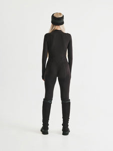 BUDDU BLACK FLEECE JUMPSUIT