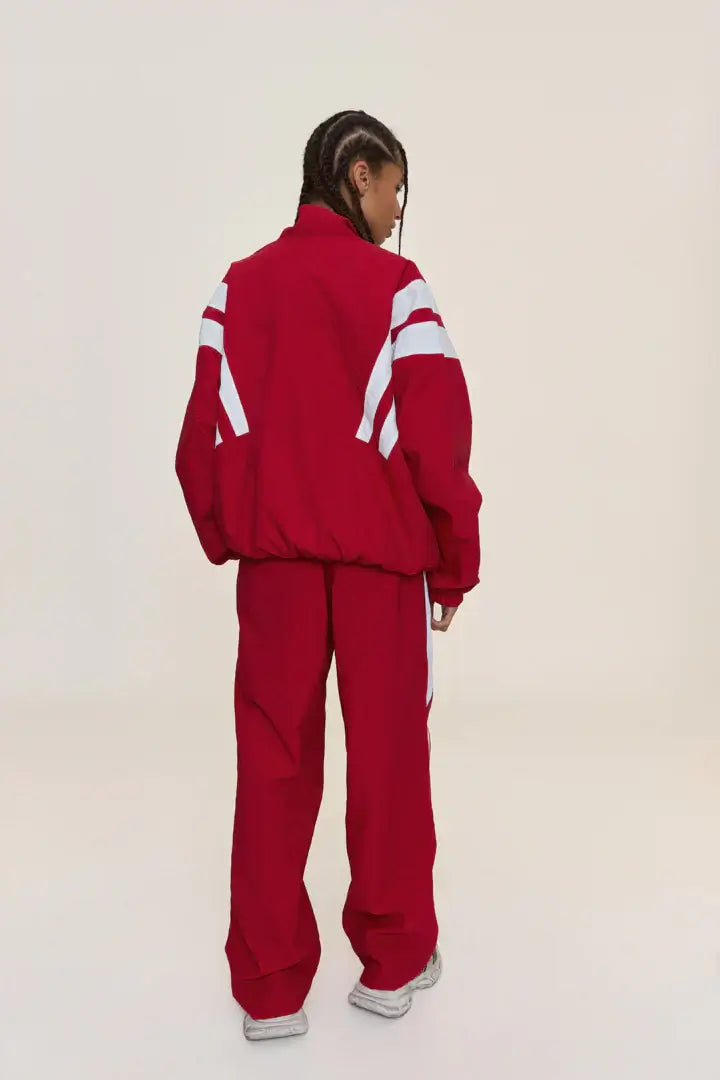 BUDDU RED 90’s STYLE TRACKSUIT