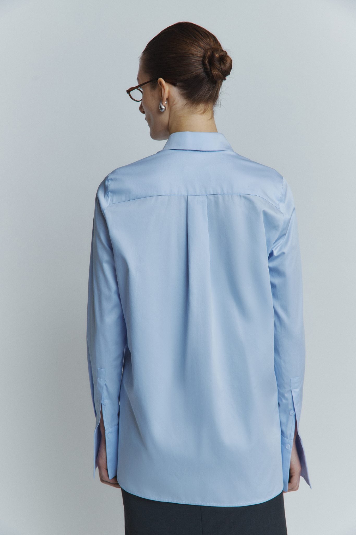 MORANDI BLUE CLASSIC SHIRT