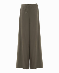 ETERNAL OLIVE WIDE TROUSERS