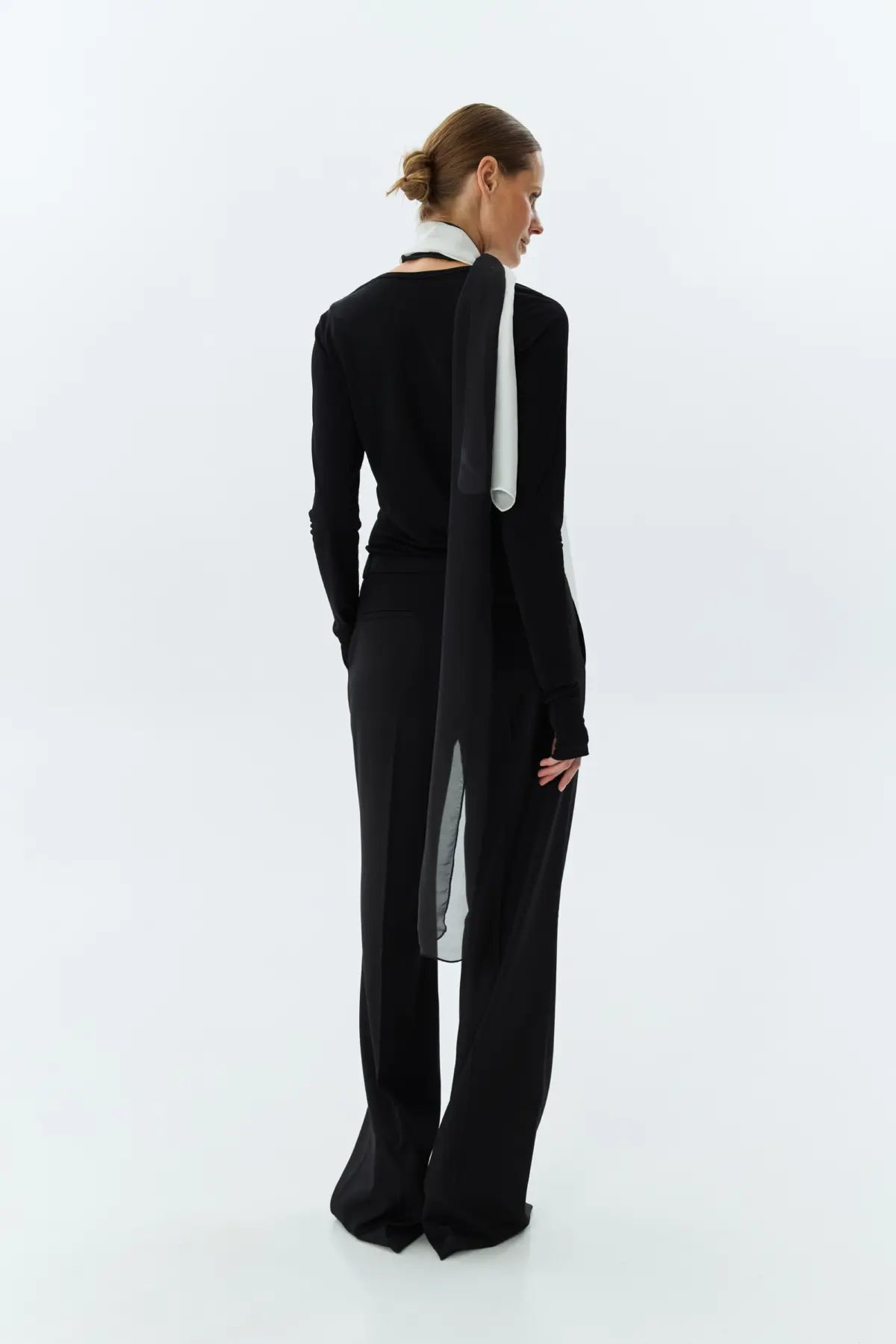 NAZARELLI STRAIGHT LEG TROUSERS