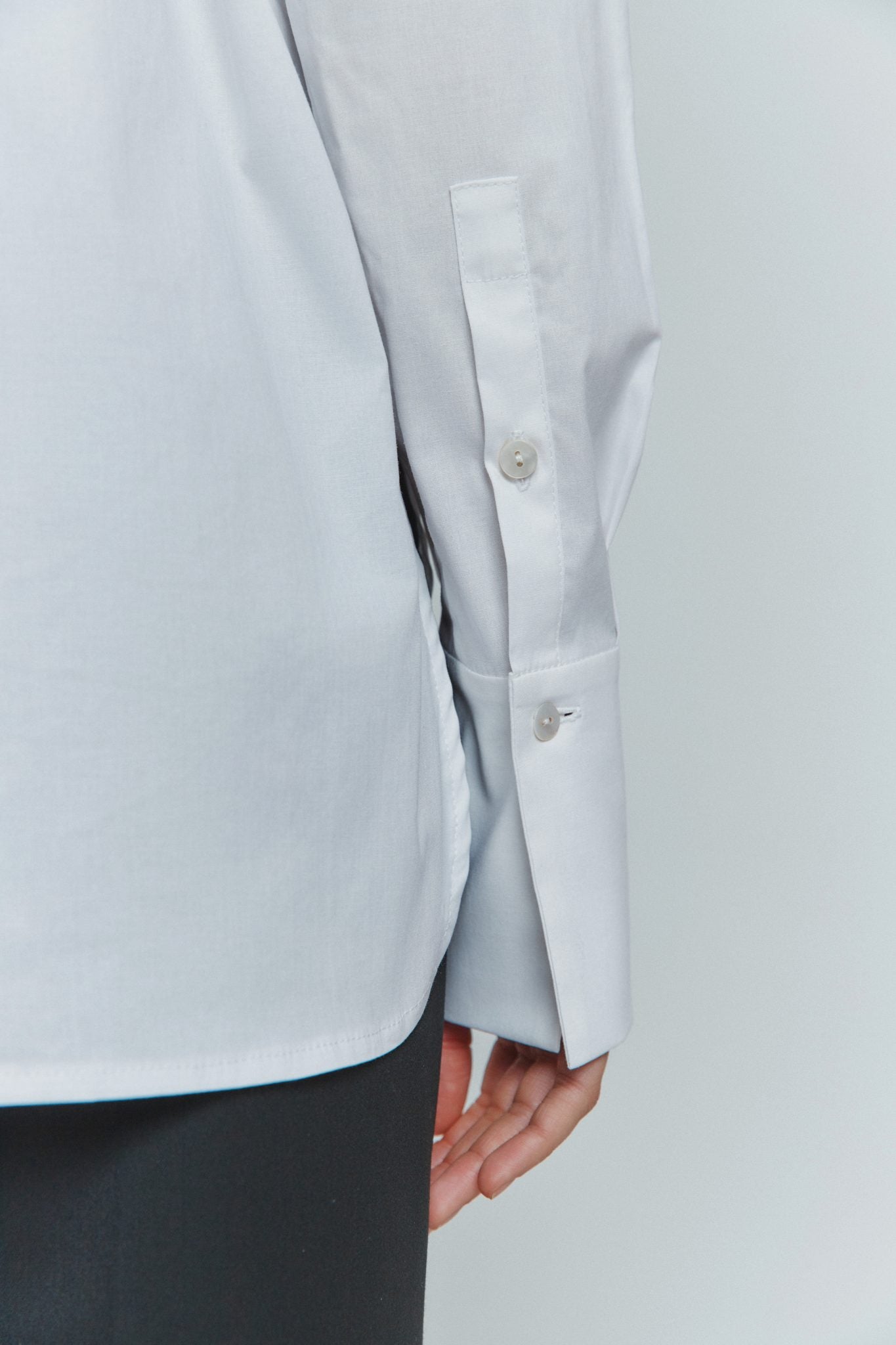 MORANDI WHITE CLASSIC SHIRT