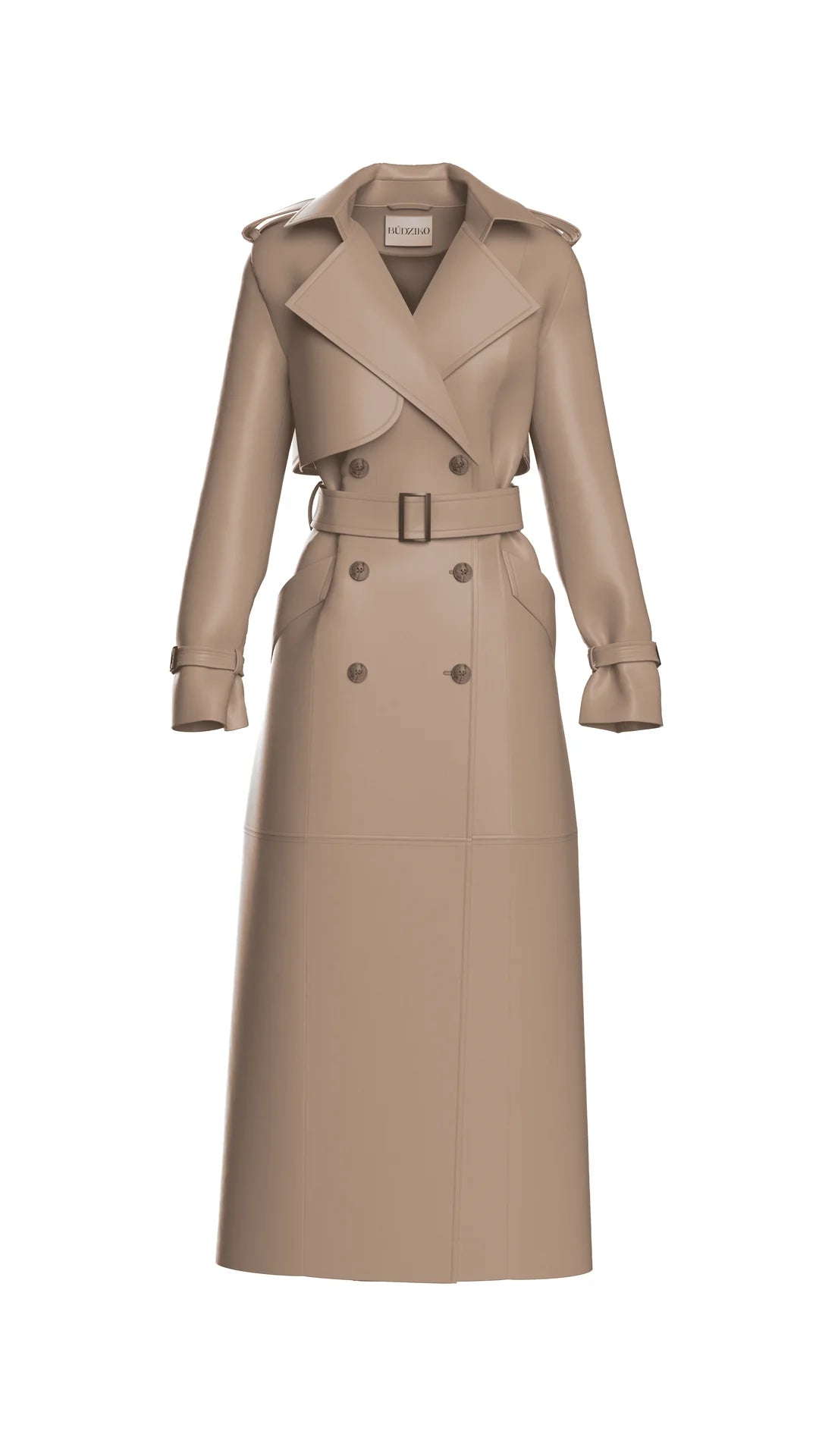 BUDZIKO BEIGE TRENCH COAT