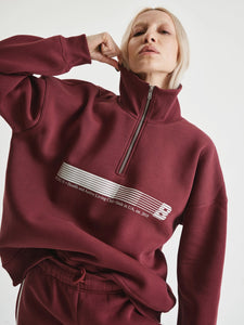 BUDDU BURGUNDY TRACKSUIT WITH PALAZZO