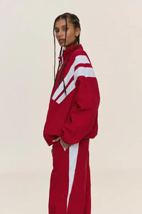 BUDDU RED 90’s STYLE TRACKSUIT