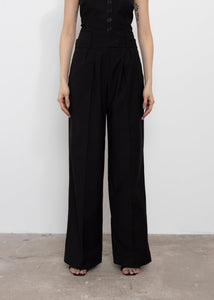 THE BODY WEAR FLARED TROUSERS