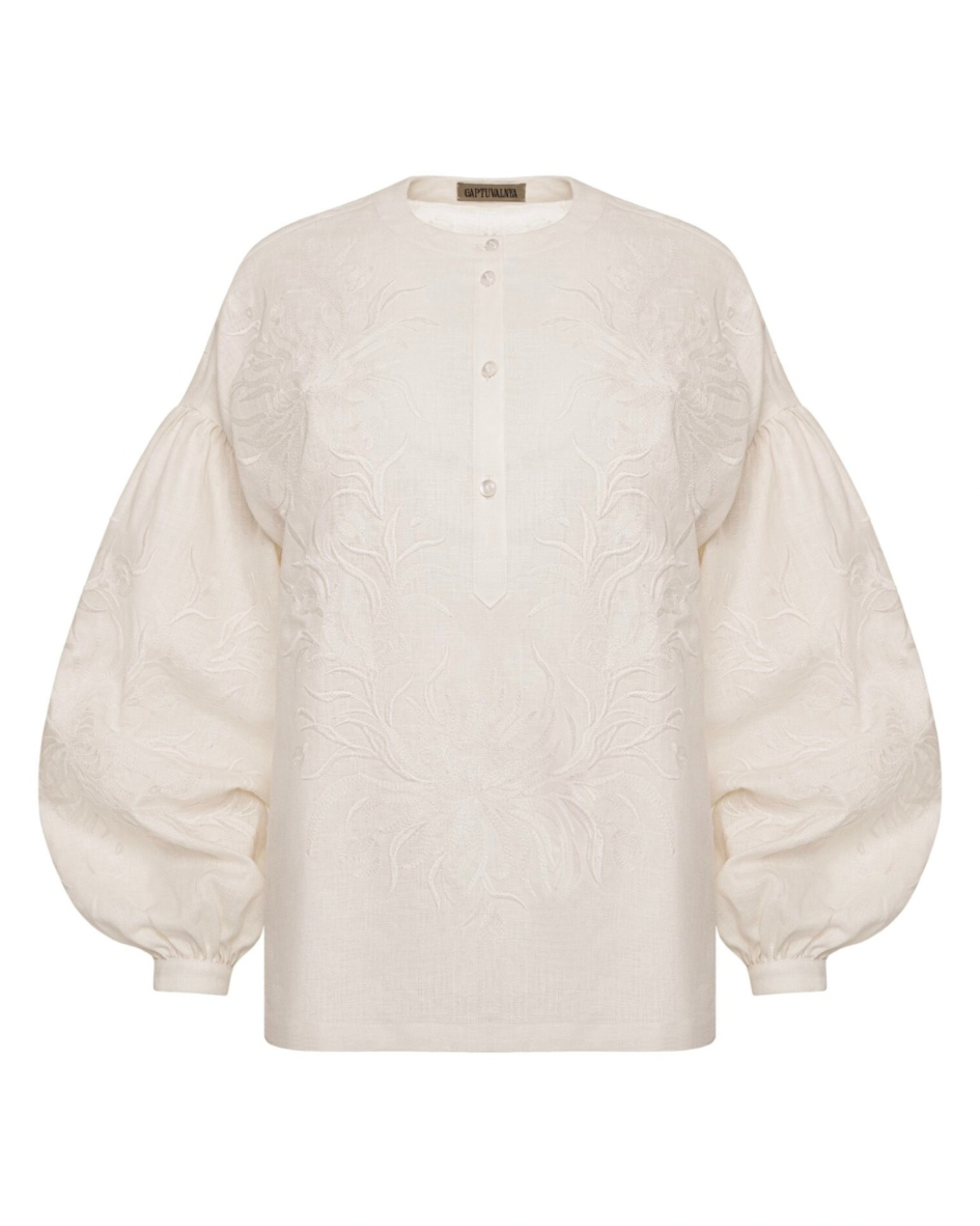 GAPTUVALNYA YAVORIVSKYI DYVOTSVIT BLOUSE (LIGHT ORNAMENT)