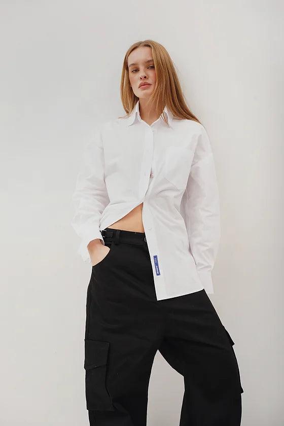 Oversized White Shirt | Timeless Casual Style | Independent Fashion Brand 