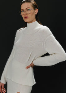 KNITEL angora sweater - SONI LONDON